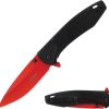 Mtech Framelock A/O Red Electroplated Blade