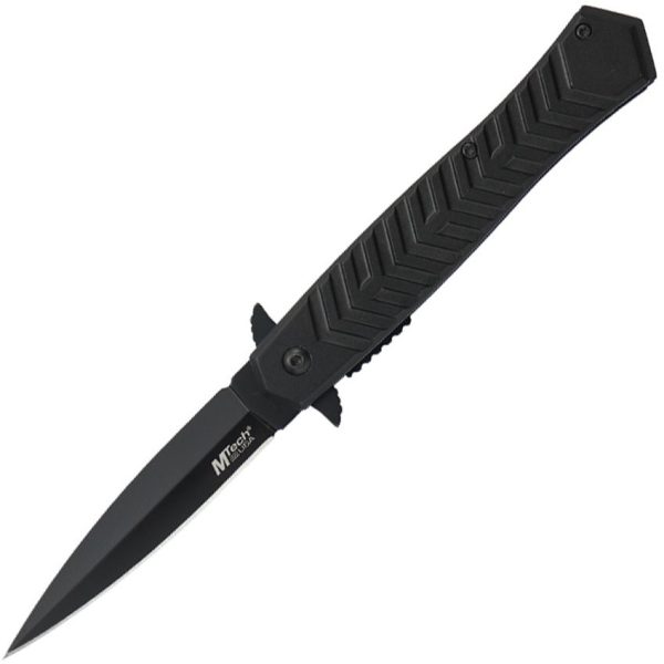 Mtech Linerlock A/O Black Spear Point Knife