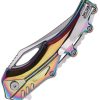 Mtech Linerlock A/O Clip Point - Spectrum TiNi Rainbow