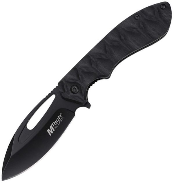 Mtech Linerlock A/O G10 Handle - Black