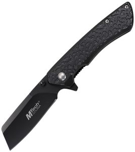 Mtech MTA2029 Linerlock Sheepsfoot Black Aluminum