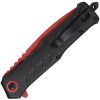 Mtech Linerlock A/O Red/Black Tanto Glass Breaker