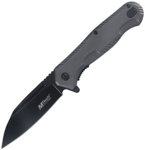 Mtech Linerlock A/O Black Anodized EDC Knife