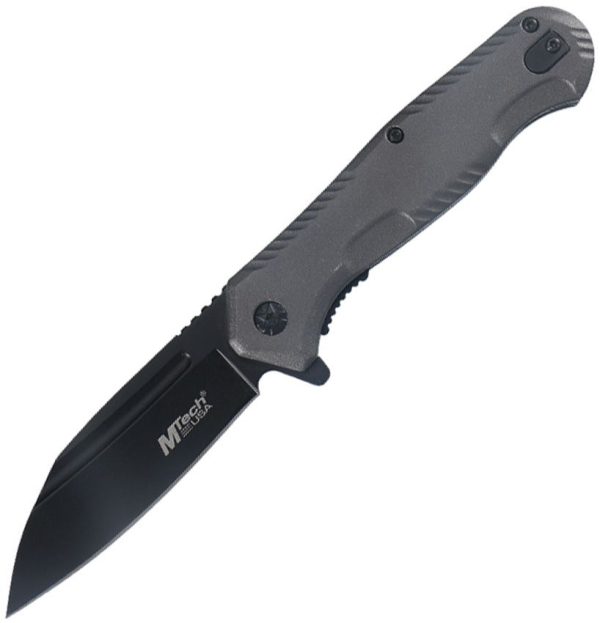 Mtech Linerlock A/O Black Anodized EDC Knife