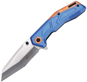Mtech Linerlock A/O Blue Dual-Tone Folding Knife
