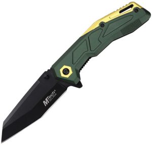 Mtech MTA2034OD Linerlock Assisted Opening Knife - OD Green