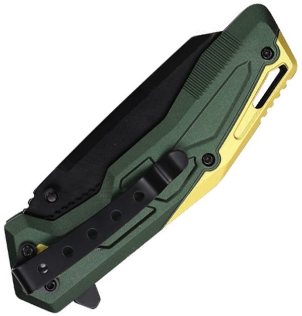 Mtech MTA2034OD Linerlock Assisted Opening Knife - OD Green