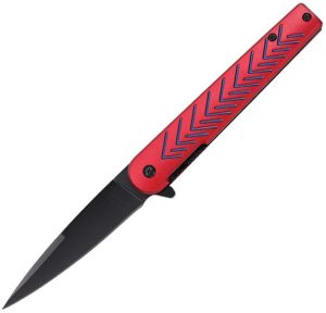 Mtech MTA2035RD Linerlock Assisted Opening Knife - Red