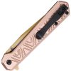 Mtech MTA2036BN Linerlock Assisted Knife - Clip Point Bronze
