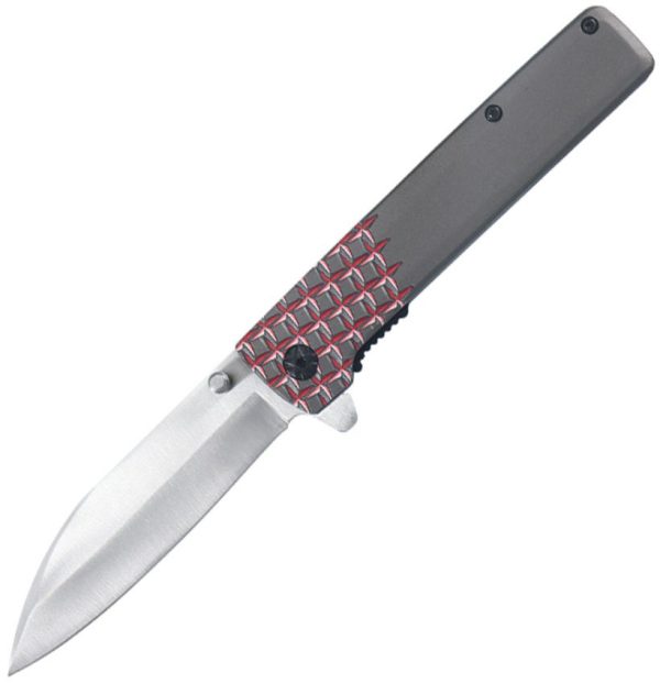 Mtech Linerlock A/O Assisted Opening Knife - Red
