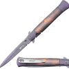 Mtech MTA2041 Linerlock Assisted Opening - Brown/Purple