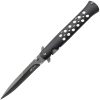 Mtech Linerlock A/O Black Stonewash Stainless
