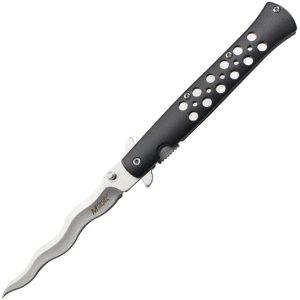MTA2042WB.jpg Mtech Linerlock A/O Black Wavy Blade