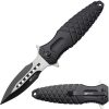 Mtech MTA2044 Dagger Linerlock - Black