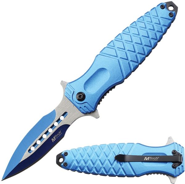 Mtech MTA2044 Dagger Linerlock - Blue