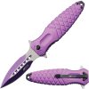 Mtech MTA2044 Dagger Linerlock - Purple