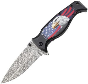 Mtech MTA2045 Eagle Damascus Linerlock