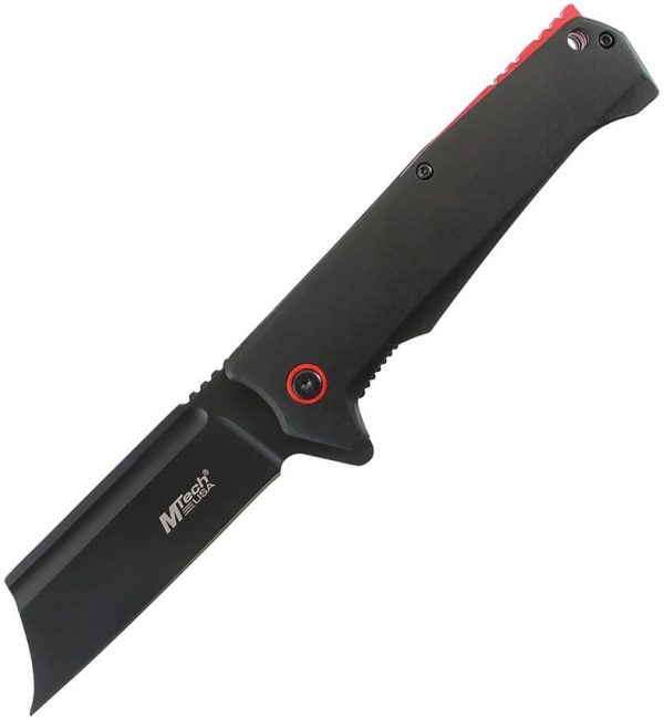 Mtech Linerlock A/O Cleaver Black Oxide Blade