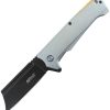 Mtech Linerlock A/O Cleaver Slate Blue Aluminum