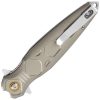 Mtech MTA2049 Linerlock A/O Silver Anodized Aluminum