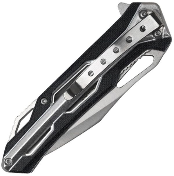 Mtech MTA2051 Linerlock A/O Black Nylon Overlay