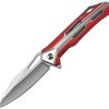Mtech MTA2051 Linerlock A/O Red Nylon Overlay