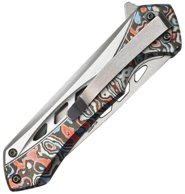 Mtech Linerlock A/O Red Assisted Folding Knife