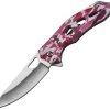 Mtech Linerlock A/O Pink Camo Assisted Knife