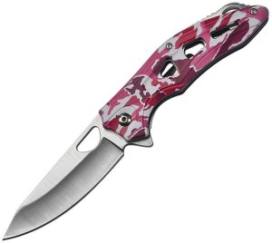 Mtech Linerlock A/O Pink Camo Assisted Knife
