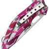 Mtech Linerlock A/O Pink Camo Assisted Knife