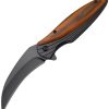 Mtech Linerlock A/O Wood Assisted Knife