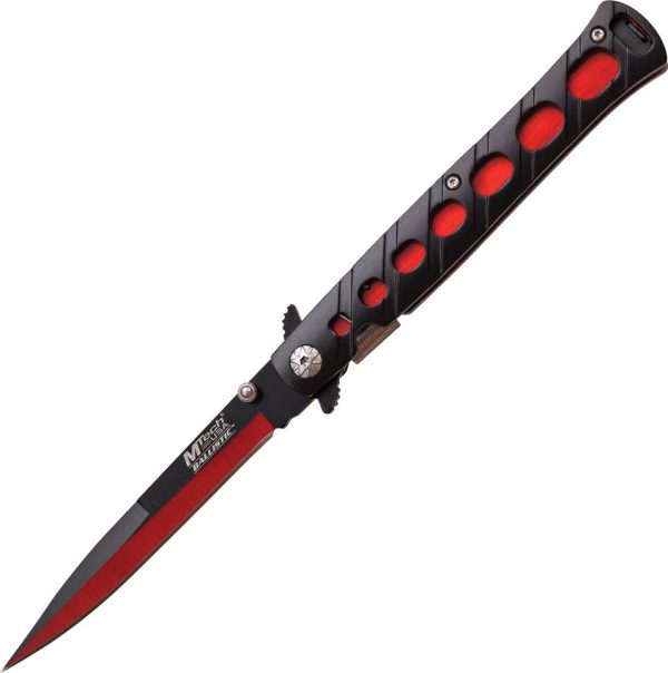 MTech Stiletto Red Assisted Opening Knife
