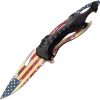 Mtech Linerlock A/O American Flag Assisted Knife
