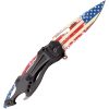 Mtech Linerlock A/O American Flag Assisted Knife