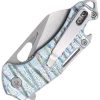 Mtech Flame Linerlock A/O Rainbow Aluminum