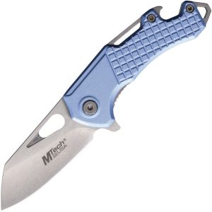 Mtech Linerlock A/O Blue Reverse Tanto
