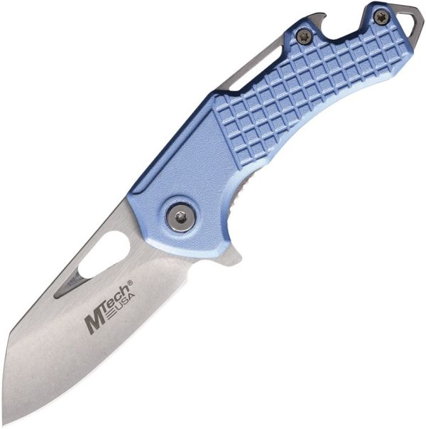 Mtech Linerlock A/O Blue Reverse Tanto