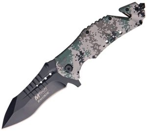 MTech Rescue Linerlock A/O Digital Camo - Assisted Folding