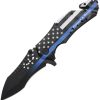Mtech Rescue Linerlock A/O Police Black