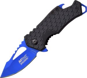 MTech Framelock A/O Blue - Compact Assisted Folding Knife