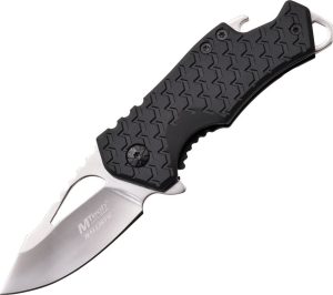 MTech Framelock A/O Chrome - Compact Assisted Folding Knife