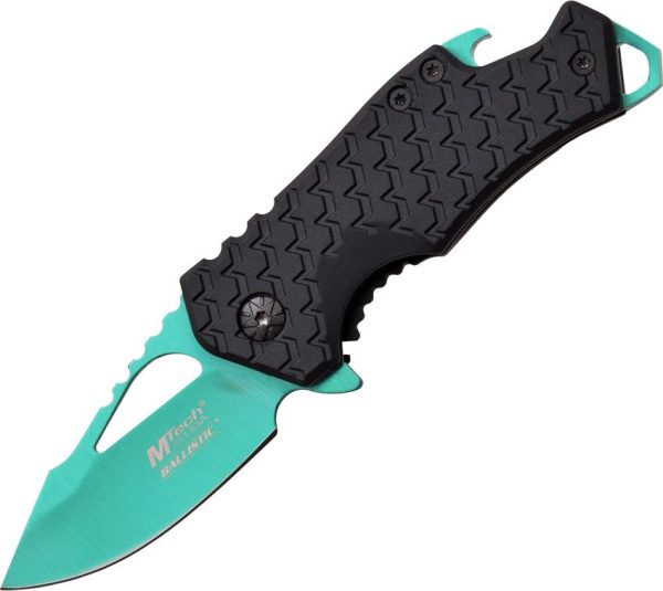 MTech Framelock A/O Green - Compact Assisted Folding Knife