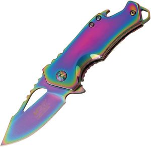MTech Framelock A/O Spectrum Titanium Finish