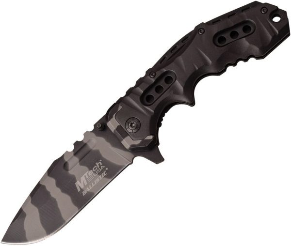MTech Linerlock Assisted Urban Camo Folding Knife