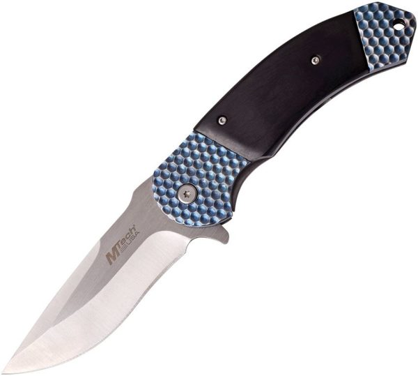 MTech Framelock Assisted Opening Knife - Blue/Black