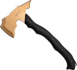 MTech Axe Gold 14.5" Fixed Blade Titanium Coated Axe Head