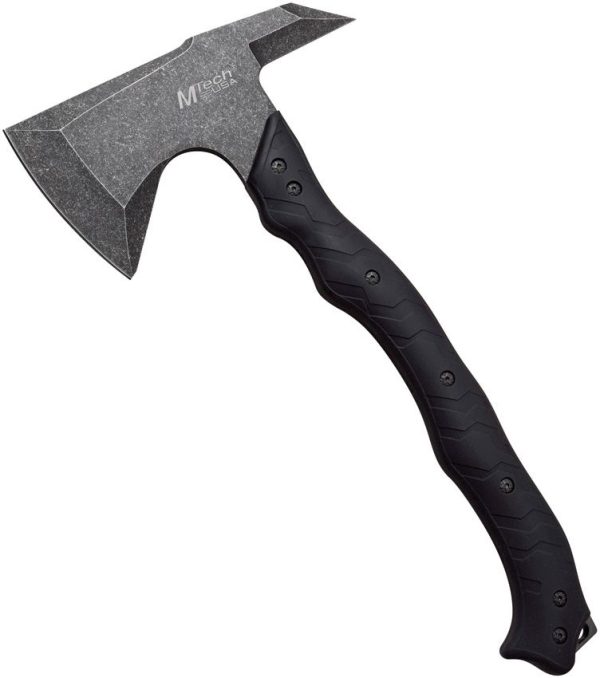 MTAXE13T.jpg MTech Axe Fixed Blade Tactical Knife Black Stonewash Stainless