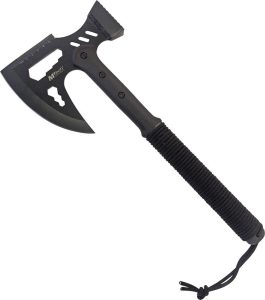 MTech Survival Axe 16.75" Black Stainless Steel Fixed Blade