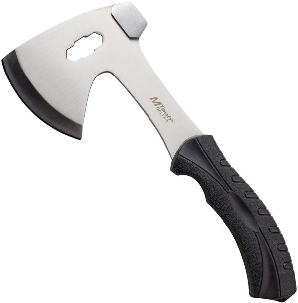 MTech MTAXE15BK Hatchet Satin Stainless 4 Inch Head