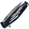 MTech Button Lock Black/White G10 Satin Folding Knife